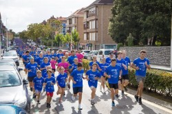 Más de 1.900 personas participan en Noja en la carrera solidaria a favor de Cantabria en Rosa