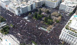 Masivas protestas tras accidente de tren en Grecia Reportaje-Isidoros Karderinis