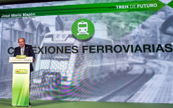 Maz&oacute;n (PRC) cree que &eacute;l -anunci&oacute;- de  la licitaci&oacute;n del nuevo tramo del AVE supone la "transformaci&oacute;n" de los compromisos a "hechos"