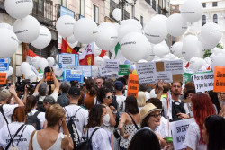 Miles de enfermeros piden en Madrid que "no se olvide la sanidad" y m&aacute;s recursos para los centros