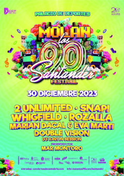 `Molan los 90`, primera confirmación de Magdalena Winter en Santander con varios grupos