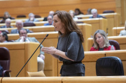 M&oacute;nica Garc&iacute;a defiende, tiene gracia, que el Ministerio de Sanidad ser&aacute; "un muro de contenci&oacute;n contra la corrupci&oacute;n"