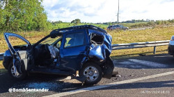 Muere una mujer de 73 a&ntilde;os como consecuencia del choque m&uacute;ltiple en la S-10