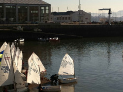 No dejan participar en las regatas de optimis a los niños que no son del RCMS