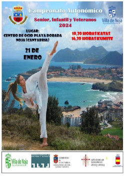 Noja acoge este domingo el Campeonato Autonómico Senior, Infantil y Veteranos de Kata y Kumite