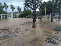 Otra DANA podr&iacute;a dejar hoy 180 l/m2 en Tarragona y M&aacute;laga en 12 horas y 150 l/m2 en Valencia en 24 horas