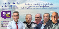 Pablo Zuloaga, Secretario General del PSOE de Cantabria, acudirá este jueves a la tertulia de Claudio Acebo.
