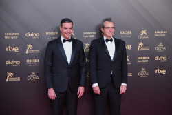Pedro S&aacute;nchez manda "todo el apoyo" al cine espa&ntilde;ol y destaca su "compromiso" y "entereza durante la pandemia"