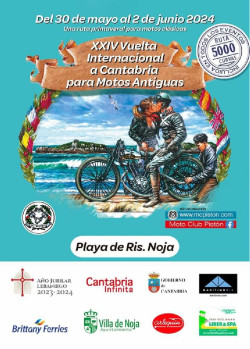 Piden al Gobierno cántabro que retire un "cartel sexista" de un evento de motos antiguas