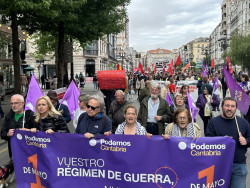 Podemos Cantabria denuncia el "rearme" del Gobierno mientras "se desmantelan los servicios p&uacute;blicos"