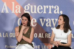 Podemos exige a S&aacute;nchez que "no firme ning&uacute;n acuerdo" y asegura que el pacto con la OTAN "se pagar&aacute; con recortes"