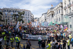 Polic&iacute;as y guardias civiles exigen   la dimisi&oacute;n de Marlaska y la equiparaci&oacute;n salarial con las polic&iacute;as auton&oacute;micas y locales   