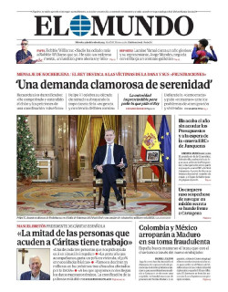 Primeras p&aacute;ginas de los diarios llegados esta noche a nuestra redacci&oacute;n