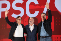 PSOE y PSC siguen sin hablar claro y advierten a Junts y ERC que con refer&eacute;ndum "no hay avance posible" 