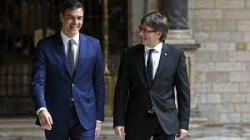 Puigdemont amenaza a S&aacute;nchez con "tumbarle" si no hay un camino claro a la independencia