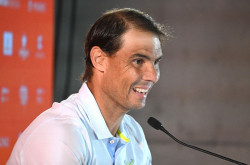 Rafa Nadal: "Con mi mentalidad quiz&aacute; no saldr&iacute;a a jugar, pero es Madrid y se mezclan cosas emocionales"