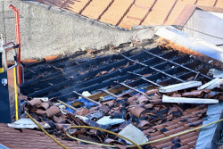 Recibe el alta el policía hospitalizado por el incendio en Santander