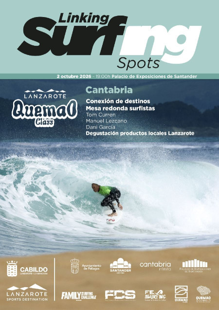 Representantes del surf de Lanzarote y Cantabria compartir&aacute;n experiencias el viernes en Santander