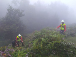 Rescatada una senderista catalana desorientada por la niebla en el pico de La Muela (Santiurde de Reinosa)