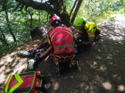  Rescatado en Picos de Europa un senderista vizca&iacute;no de 23 a&ntilde;os deshidratado