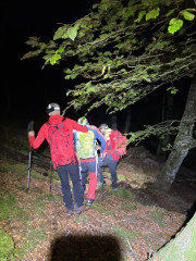  Rescatado esta noche un senderista que se lesion&oacute; la rodilla en Campoo de Suso