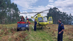 Rescatado un ciclista de 59 a&ntilde;os con un fuerte golpe en la cabeza en Castro Urdiales