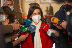 Robles se disculpa y dice que la movilizaci&oacute;n de la Blas de Lezo  no tiene car&aacute;cter ofensivo, solo disuasorio