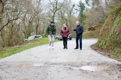  Rural reparará la pista de acceso a las antenas de Ibio