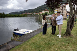 Rural trabaja para impulsar el proyecto de senda fluvial en el Asón a su paso por Limpias