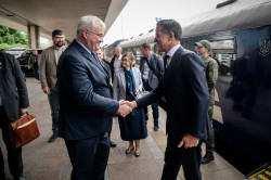 Rutte viaja de sorpresa Kiev para reunirse con Zelenski tras la &uacute;ltima oleada de ataques rusos contra Ucrania