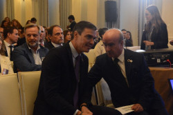S&aacute;nchez anuncia en Nueva York su candidatura para presidir la Internacional Socialista que adem&aacute;s quiere modernizar