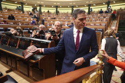 S&aacute;nchez defiende el mi&eacute;rcoles en el Congreso el aumento del gasto en Defensa ante la negativa de sus socios