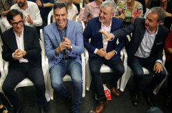 S&aacute;nchez defiende su campa&ntilde;a dirigida a la mayor&iacute;a y dice que el PP se ha centrado en que no vayan a votar