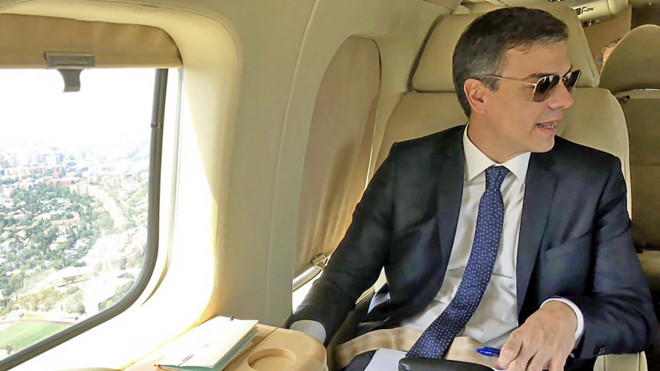 S&aacute;nchez molesto porque no le citan a las mini cumbres donde se reparte el bacalao y se adoptan decisiones 