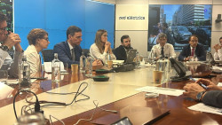 S&aacute;nchez, Montero y Aagesen se trasladan a Red El&eacute;ctrica para hacer seguimiento de la situaci&oacute;n
