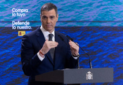 S&aacute;nchez pide apoyo a sus socios, que no lo tiene claro, y a la oposici&oacute;n y evitar el "c&aacute;lculo pol&iacute;tico" ante la amenaza arancelaria de Trump