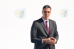 S&aacute;nchez recibe a Zelenski y ensalza Granada como "capital de Europa y capital de paz"