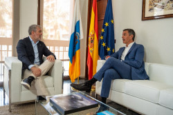 S&aacute;nchez recibir&aacute; al presidente de Canarias, Clavijo en su residencia de la Mareta