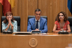 S&aacute;nchez reclama que Israel no participe en ninguna competici&oacute;n deportiva internacional "mientras dure la barbarie"