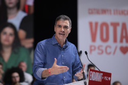 S&aacute;nchez se lanza a por el voto de mujeres y j&oacute;venes indecisos para la recta final de campa&ntilde;a