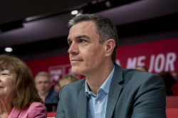 S&aacute;nchez se quita la careta: "En el nombre de Espa&ntilde;a, en el inter&eacute;s de Espa&ntilde;a, otorgar&eacute; la amnist&iacute;a a los autores del golpe de Estado en Catalu&ntilde;a"