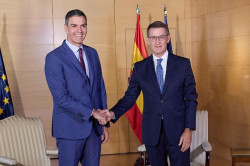 S&aacute;nchez se reunir&aacute; con Feij&oacute;o el lunes dentro de la ronda de contactos para la investidura