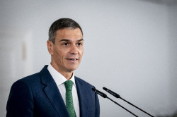 S&aacute;nchez viaja a la ONU a defender  Gaza y se olvida del cristo que tiene en Espa&ntilde;a con su mujer pluri imputada y la sociedad pidiendo elecciones generales