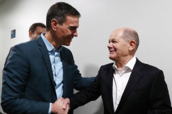 S&aacute;nchez y Scholz se re&uacute;nen en Berl&iacute;n y hablan sobre la reforma de las reglas fiscales y el Pacto de Migraci&oacute;n y Asilo