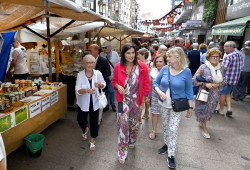 Santander abre su mercado romano hasta el domingo con 137 puestos