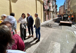 Santander inicia las obras de pavimentaci&oacute;n de la calle San Celedonio