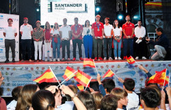 Santander traslada su orgullo a los jugadores olímpicos