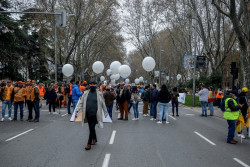 Se celebra la manifestaci&oacute;n del mundo rural en Madrid para exigir al Gobierno un futuro y soluciones