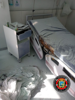 Se origina un incendio en una habitación del Hospital Valdecilla
