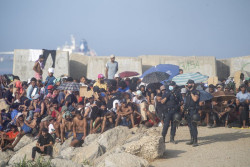 Sigue eldesconcierto del gobierno sobre cuantos invadieron Ceuta, cuantos se marcharon y cuantos quedan 